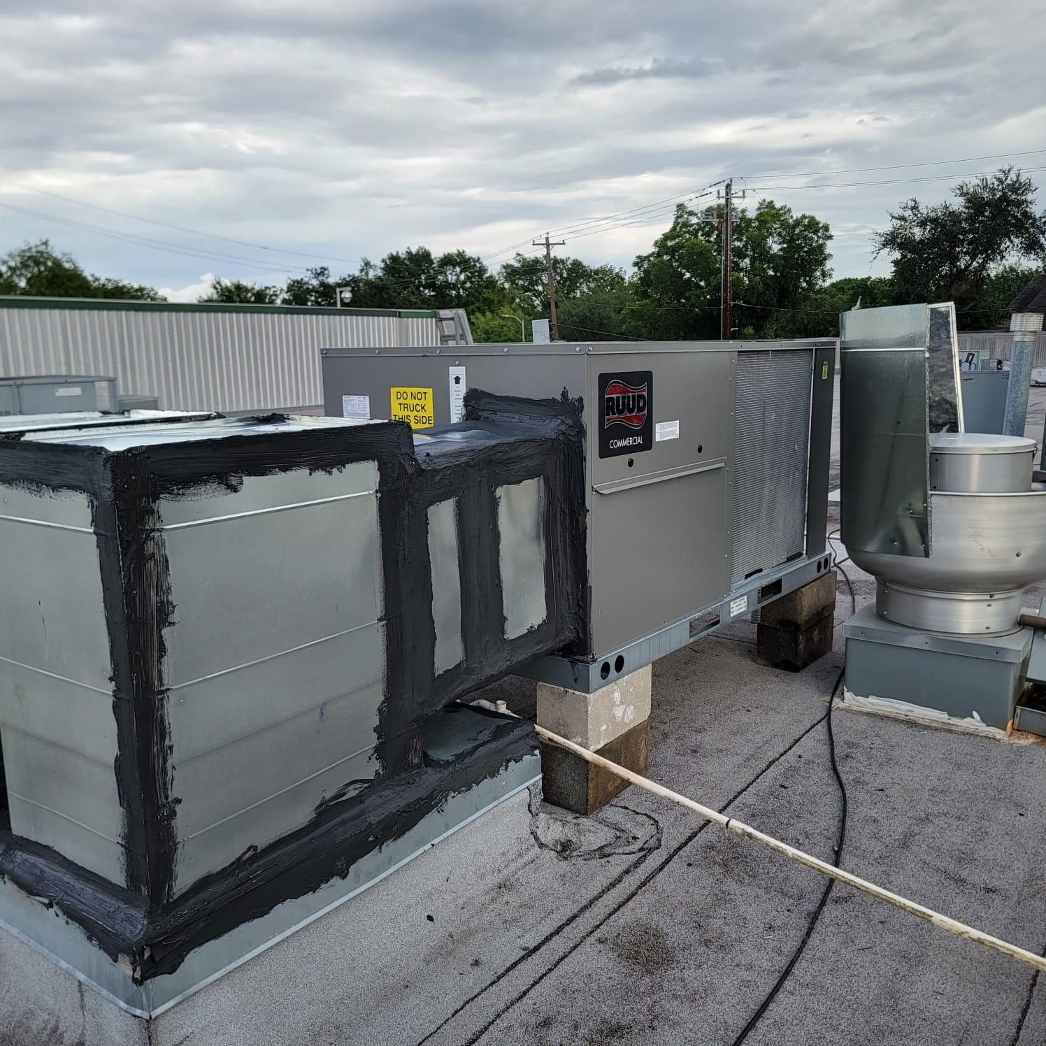 Rooftop Units - rooftop hvac unit installation houston tx